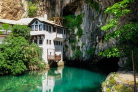 Photo of Roman bridge (Rimski Most) a bridge located in Ilidža, suburb of Sarajevo, the capital of Bosnia and Herzegovina.