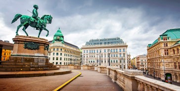 Innsbruck cityscape, Austria.