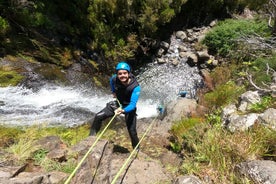 Canyoning auf der Insel Madeira.