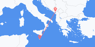 Malta to Montenegro