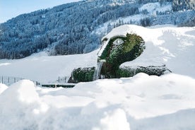 Entrada de los Mundos de Cristal Swarovski en Wattens