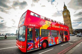 Londres: 2 visitas guiadas a pie + autobús con paradas libres + crucero por el río