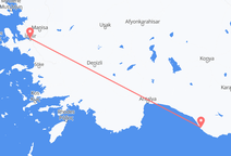 Flyg från Gazipaşa, Turkiet till Izmir, Turkiet