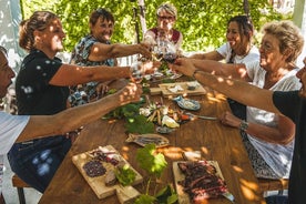 Côte de Boeuf-Party und Weinprobe