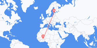 Burkina Faso to Estonia