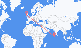 Vols des Maldives vers l’Irlande du Nord