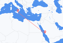 Flyg från Jeddah till Catania