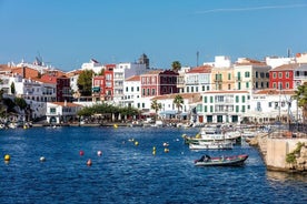 Excursion d'une demi-journée en bateau dans le port de Mahon avec le marché des fermiers locaux