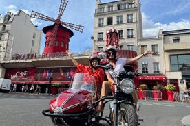 Tour privado en sidecar por Montmartre: el pueblo del pecado