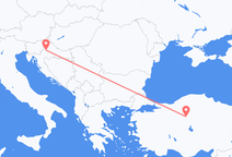 Ankara to Zagreb
