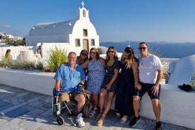 Panoramic Views Santorini Private Tour for Travelers with Limited Mobility 