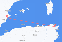 Flights from Tunis to Alicante