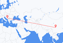 Flights from Chengdu to Sarajevo