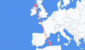 Vols de l’Algérie vers l’Irlande du Nord