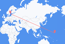 Flights from Majuro to Stockholm