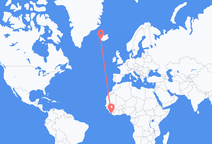 Monrovia to Reykjavík