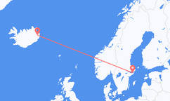 Flights from Stockholm to Egilsstaðir