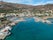 Photo of aerial view of Schisma Eloundas Port and Beach, Lasithi Crete ,Greece.