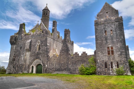 Dromore Castle in Co. Limerick, Ireland