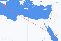 Flights from Yanbu to Valletta