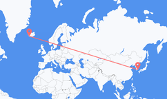 Vols de Busan à Reykjavik