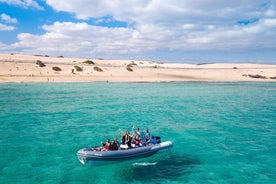 Fuerteventura: Lobos Island Round-Trip Speedboat Ticket