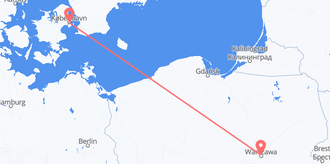 Poland to Denmark