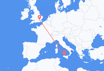 Vols de Londres à Palerme