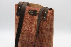 Genuine Leather Tote Bag Workshop in Leiden