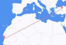 Flug frá Nouakchott til Ankara