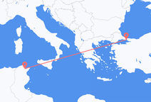 Flights from Tunis to Istanbul