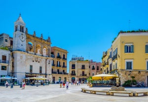 Photo of Scenic sight in Polignano a Mare, Bari Province, Apulia (Puglia), southern Italy.