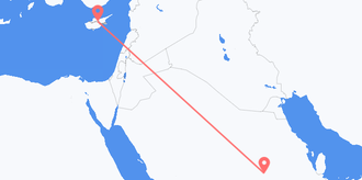 Saudi Arabia to Cyprus
