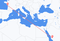 Lennot alkaen Ta if, Saudi-Arabia La Rochelleen, Ranska