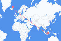 Vuelos de Denpasar, Indonesia a Egilsstaðir, Islandia