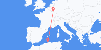 Algeria to Luxembourg