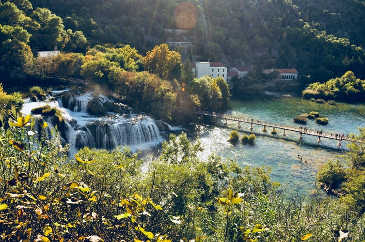 photo of National Park Krka in Grad Skradin in Croatia.