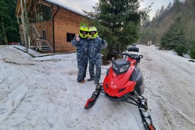 An Unforgettable Snowmobile Adventure in the Carpathians