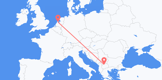Flüge aus Nordmazedonien nach die Niederlande