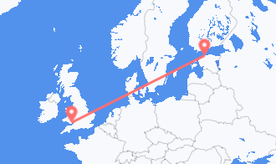 Vols de l’Estonie vers le Pays de Galles