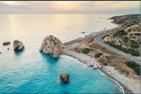  Aphrodite Rocks och arkeologiska Kourion från Limassol 