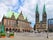 Market Square with Town Hall and Cathedral. In July 2004 the part of square consisting of the Roland Statue and the Town Hall was listed as a UNESCO World Heritage Site