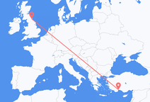 Flights from Antalya to Newcastle upon Tyne