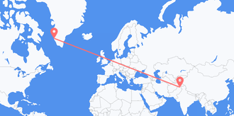 Pakistan to Greenland