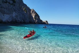 Da Atene: tour di mezza giornata in kayak da mare nel Golfo di Corinto