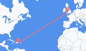 Flights from the Dominican Republic to Wales