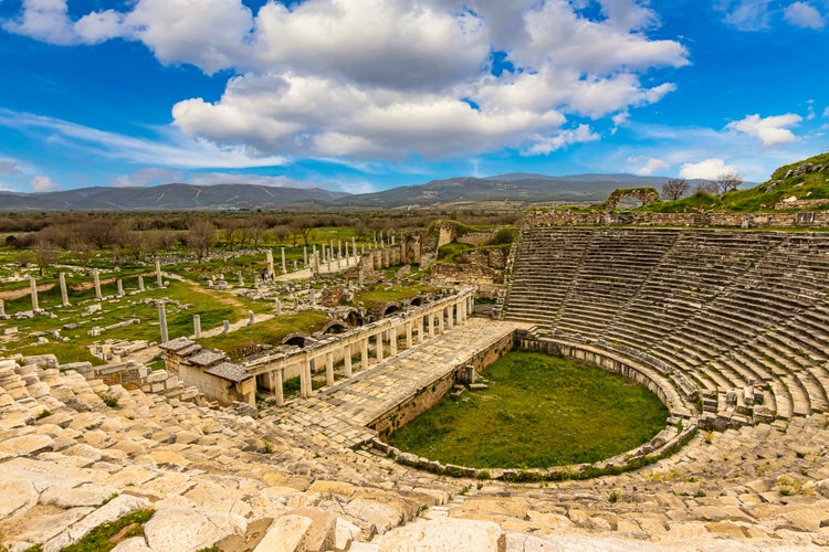 Afrodisias Ancient city. (Aphrodisias). The common name of many ancient cities dedicated to the goddess Aphrodite. The most famous of cities called Aphrodisias. Karacasu - Aydın, TURKEY