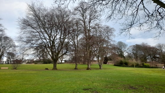 Photo of Baxter Park, 37 acres park located in the east of Dundee, Scotland .