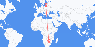 Flights from South Africa to Poland