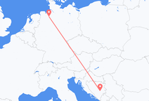 Flights from Bremen to Sarajevo